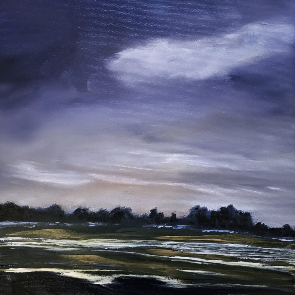 michael_walter_landscape_2025_03 Michael Walter Landscape Öl auf Holz 30 x 30 cm 2025